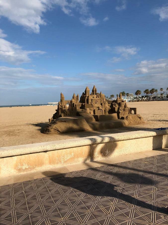Apartament Beach-Arenas Walencja Zewnętrze zdjęcie